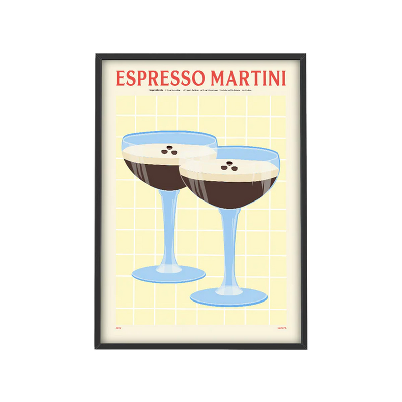 Affiche Cocktail - Elin PK - Espresso Martini
