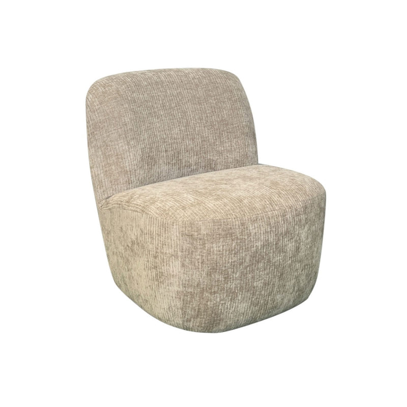 Fauteuil Belle rive Velours - Beige