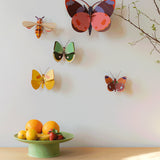 Fern Striped Butterfly Wall Decor Made From Recycled Cardboard | Fleux | 6