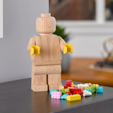 Figurine Lego en bois - h 20 cm | Fleux | 10