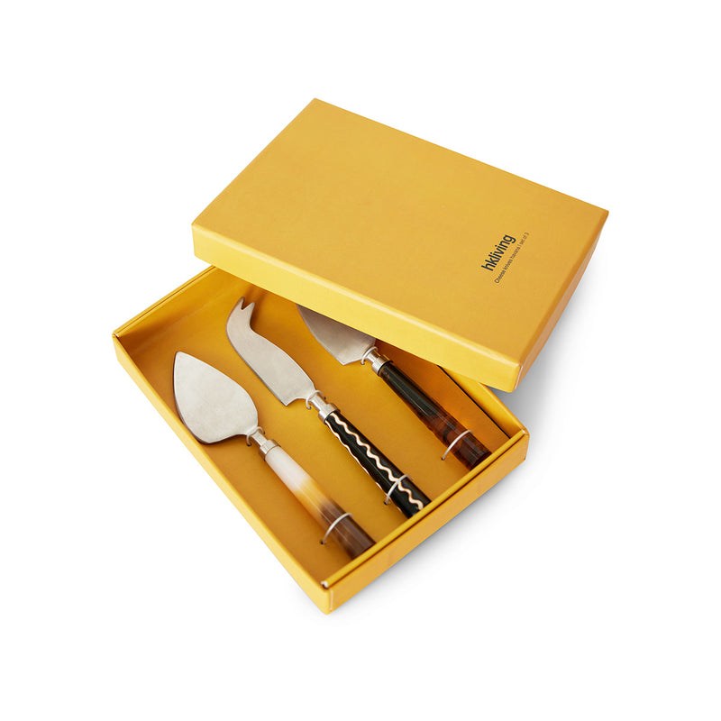 Set of 3 Havana Cheese Knives