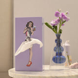 Boîte à mouchoirs - Tissue Up Girl - Purple | Fleux | 3