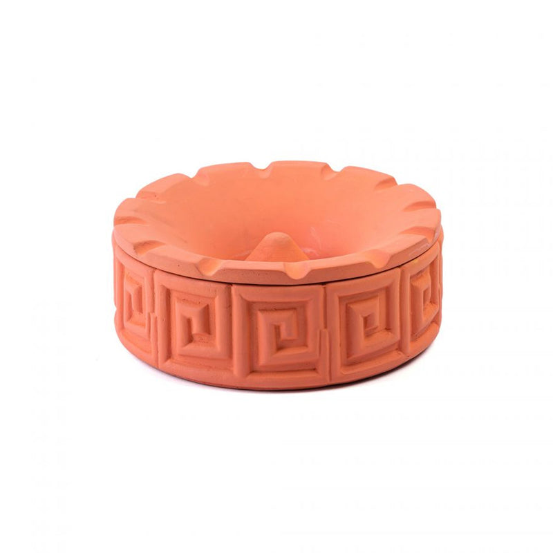 Cendrier Greche - Ø 15 cm x 5.5 cm - Terracotta