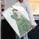 The Green Coat Pear Poster | Fleux | 6