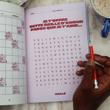 Mots-fléchés Grillé Amour - Niveau Doux | Fleux | 13