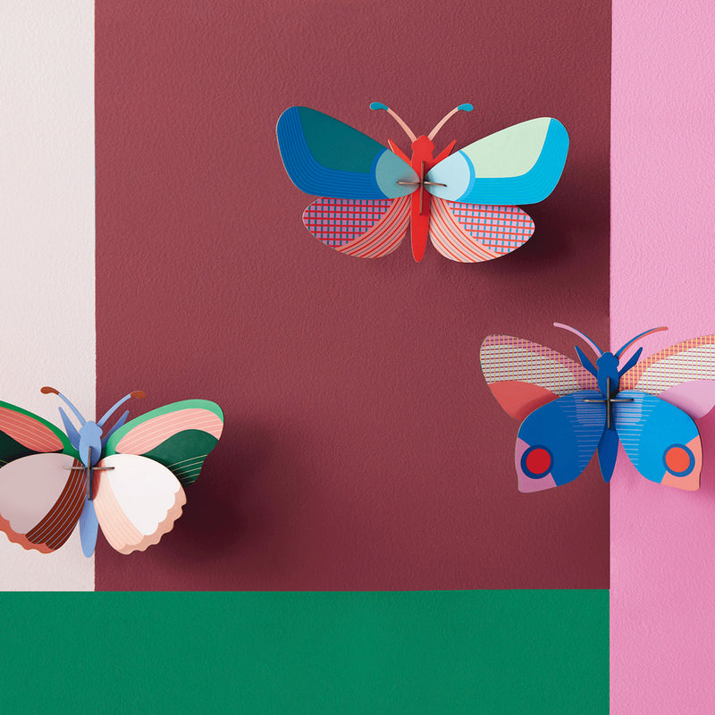 Lot 120 Stickers PVC Autocollants Papillon 3D Pour Décoration Lot 120 Stickers PVC Autocollants Papillon 3D Pour Décoration
