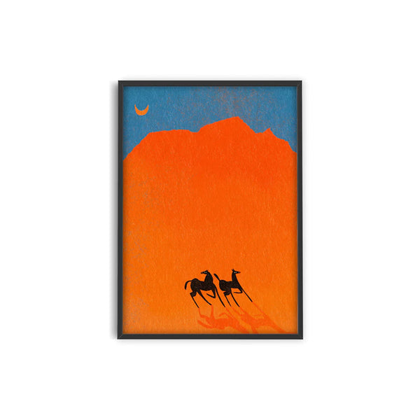 Affiche Horses of Wadi Rum