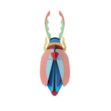 Imperial Beetle Wall Decor | Fleux | 5