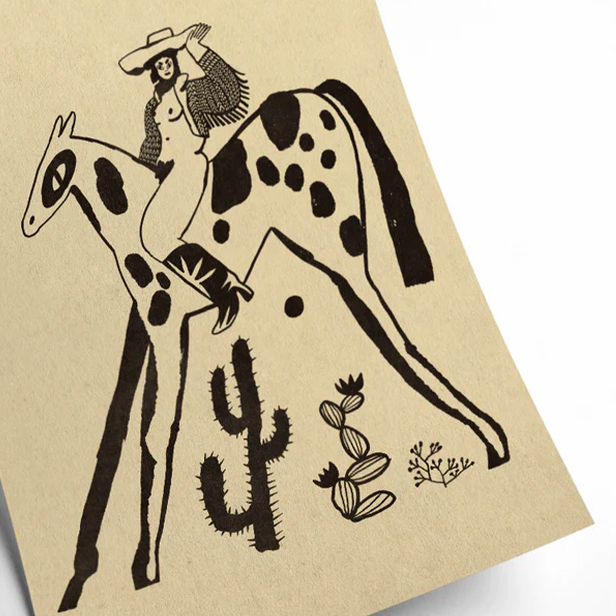 poster i prefer cowgirls - pstr studio | flowers – Fleux