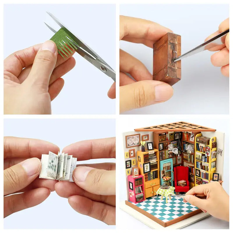 Kit DIY Maison Miniature Sam'S Study