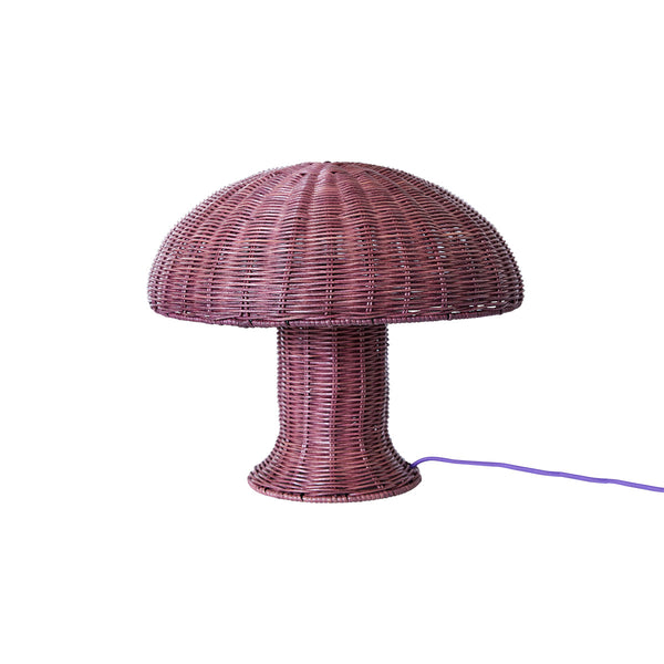 Lampe De Table Rotin - Ø 34 cm x 30 cm