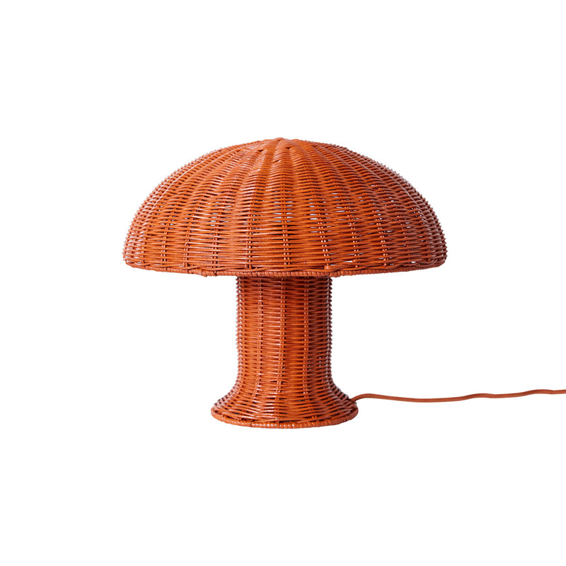 Lampe De Table Rotin - ⌀ 34 cm x 30 cm
