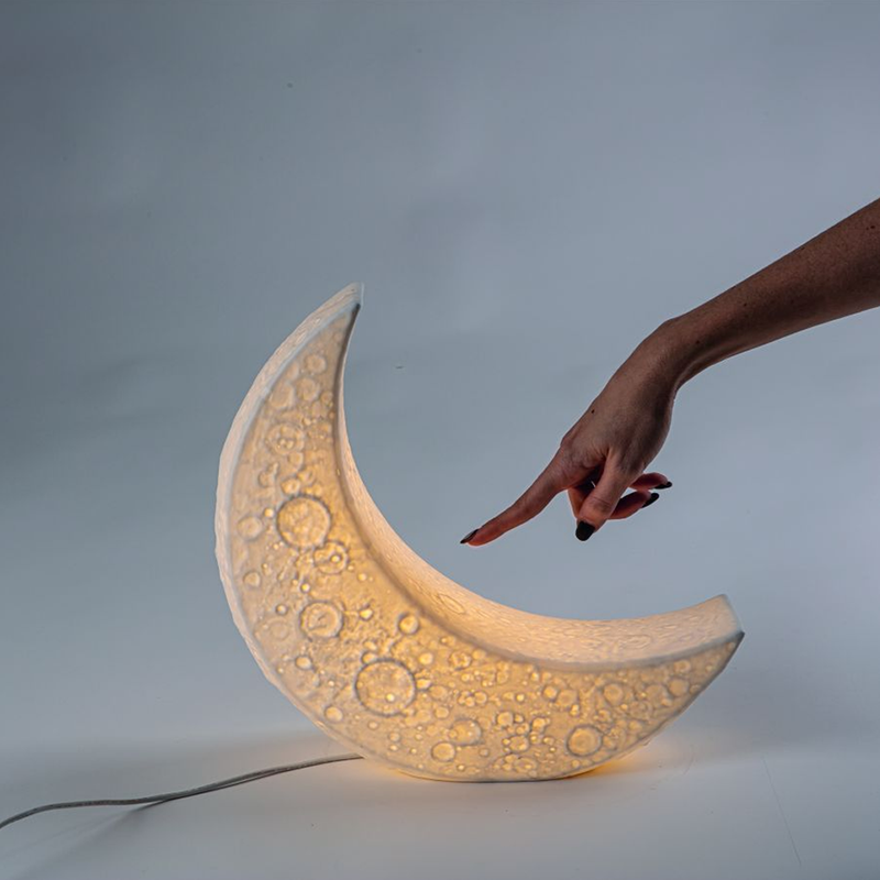 Lampe My Moon Baby en porcelaine