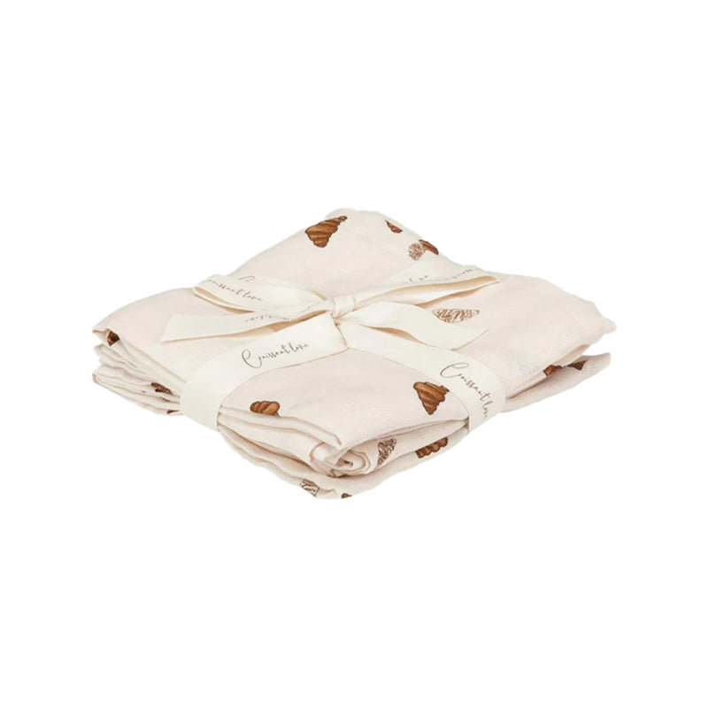 Set of 3 Crescent Nappies
