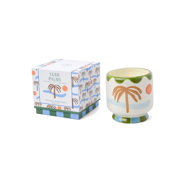 Adopo Scented Candle - Lush Palms