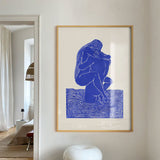 Maliv One+One=Three Poster - Blue | Fleux | 5