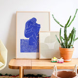 Maliv One+One=Three Poster - Blue | Fleux | 6