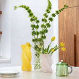 Vase Marshmallow Opaque - Jaune | Fleux | 4
