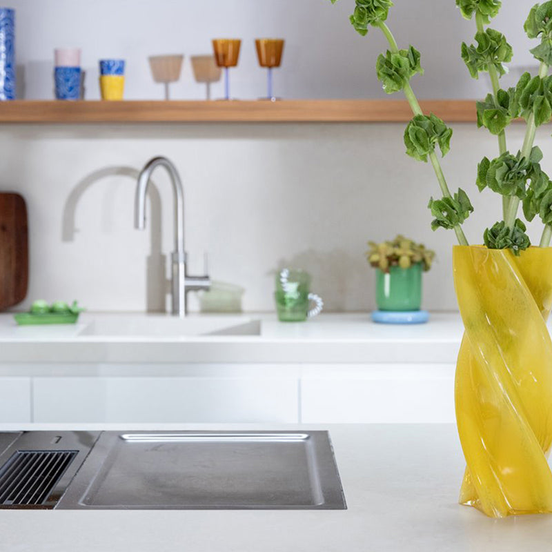 Vase Marshmallow Opaque - Jaune