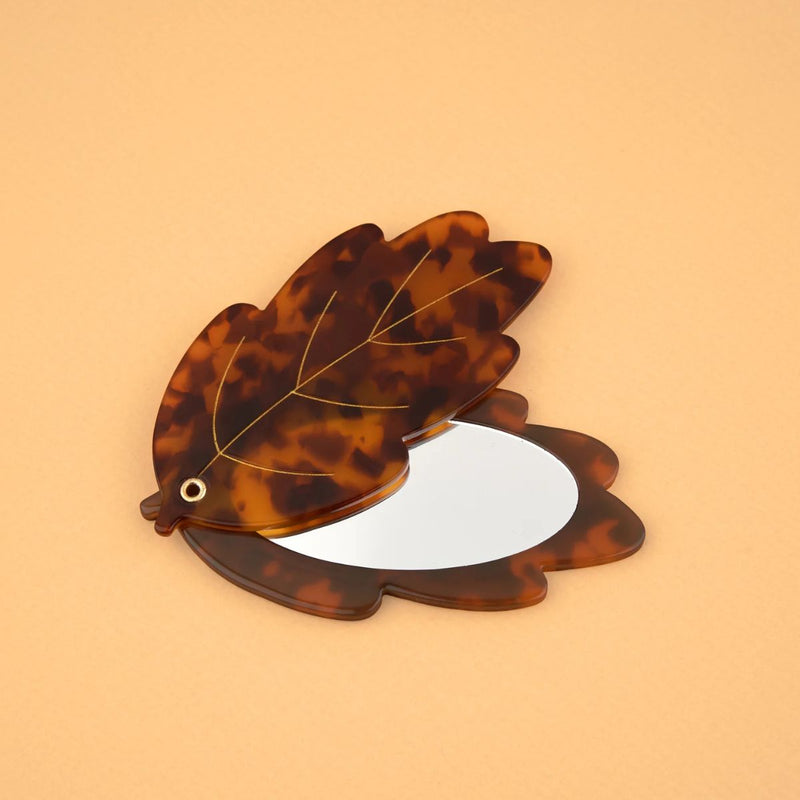 Miroir de poche Feuille