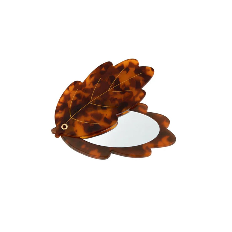 Miroir de poche Feuille
