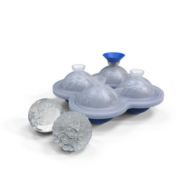 Globe and Moon Ice Cube Mold