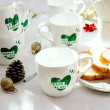 Mama Love Heart Mug - Fir Green | Fleux | 5