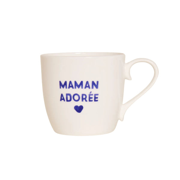 Mug Maman adorée - Bleu