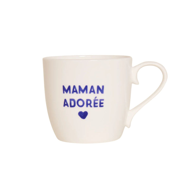 Mug Maman adorée - Bleu