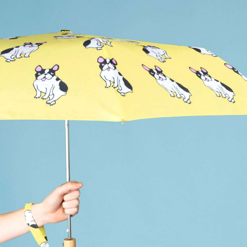 French Bulldog Umbrella - Blue