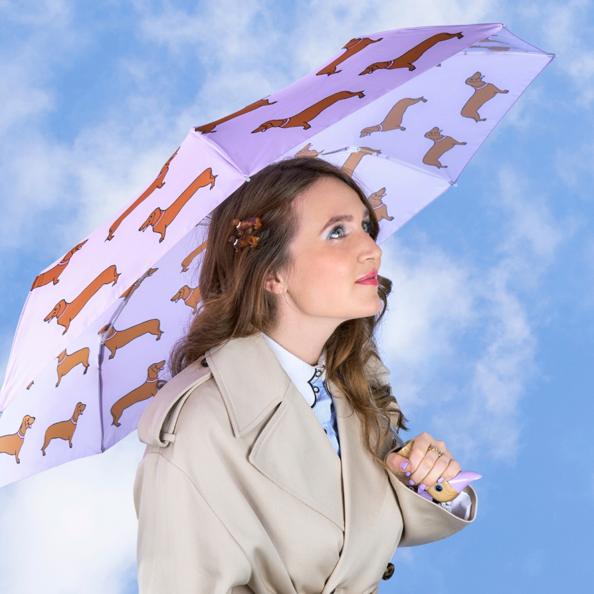 Parapluie Parabolique Selens 41 Pouces Argent + Housse Diffuseur – Neuf