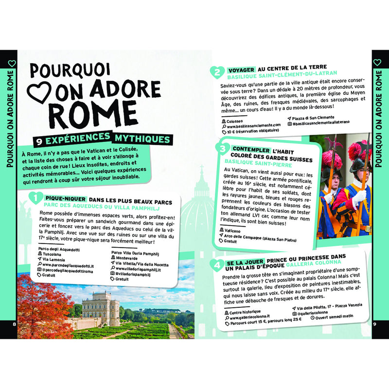 Guide touristique On Se Casse ! Les Meilleurs Spots A Rome