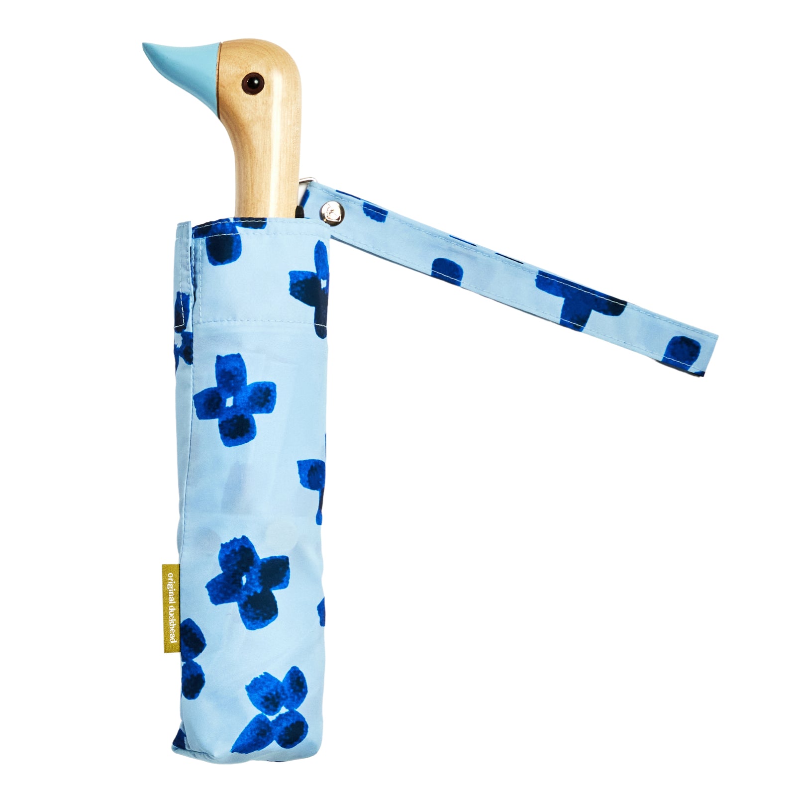 Broche Dorée Vintage Parapluie à Pommeau Tête De Canard - Modèle 17 - Occasion