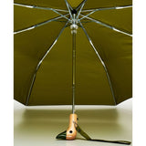 Parapluie à manche Tête de Canard - Olive | Fleux | 9