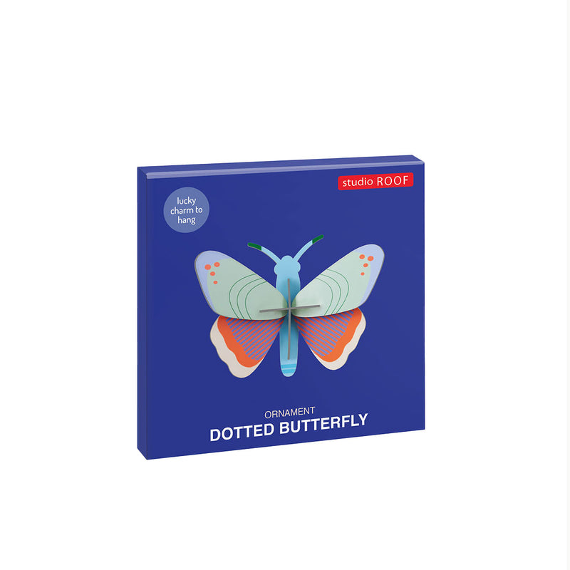 Ornement Porte Bonheur Dotted Butterfly