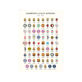 Affiche Champions League Winners 1955-2026 | Fleux | 4
