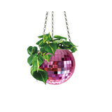 Jardinière suspendue Disco Ball - Rose | Fleux | 3