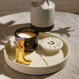 Bougie Charmed Horseshoe Lid - Tabac & Pine | Fleux | 9