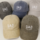 Casquette baseball - Dad Est.2025 Bleu | Fleux | 11