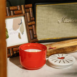 Bougie Charmed Heart Lid - Wild Fig & Rose | Fleux | 10