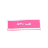 Plaque De Bureau Boss Lady | Fleux | 2