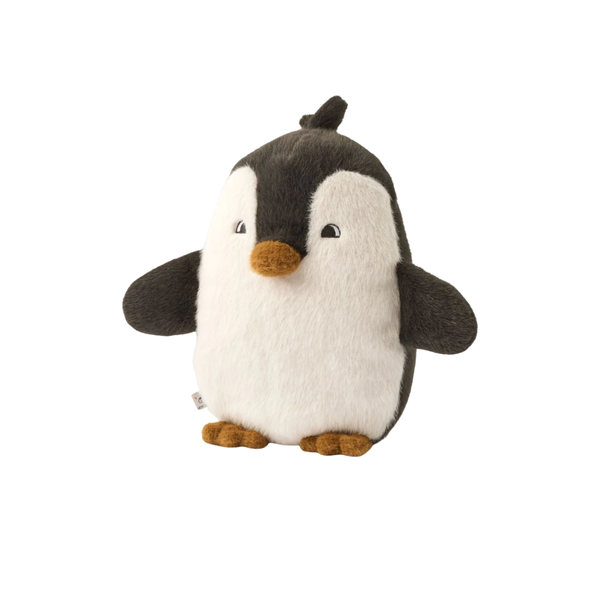 Peluche Berto Penguin Sandy/Dark Grey