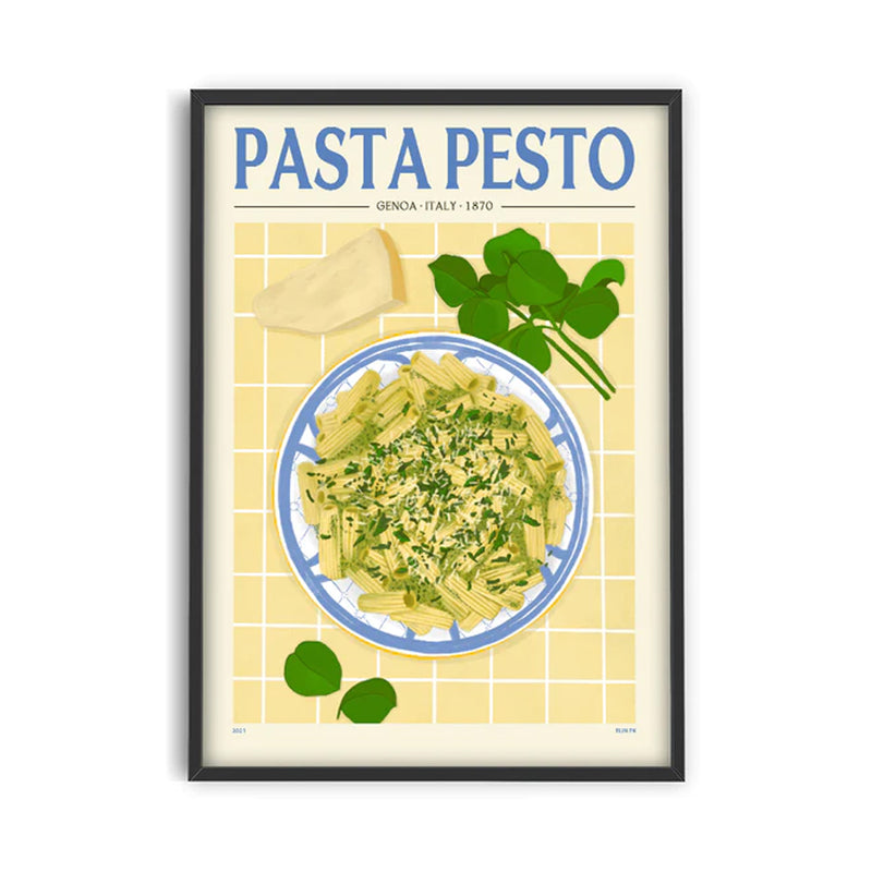 Affiche Pasta Pesto V2