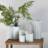 Pichet Rayure Bleu Givre | Fleux | 5