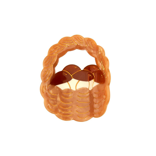 Pince à cheveux Panier de champignons