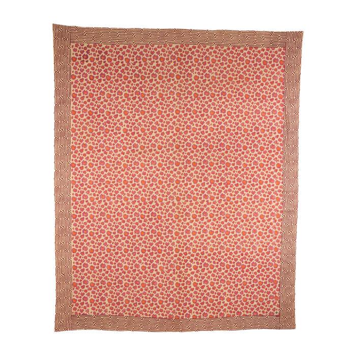Plaid + Tote-bag Pink Léopard