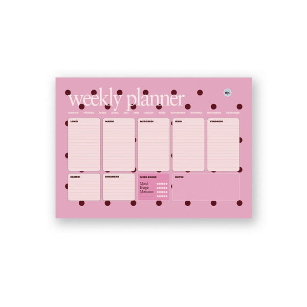 Planificateur de bureau No Procrastination Club - Tycia