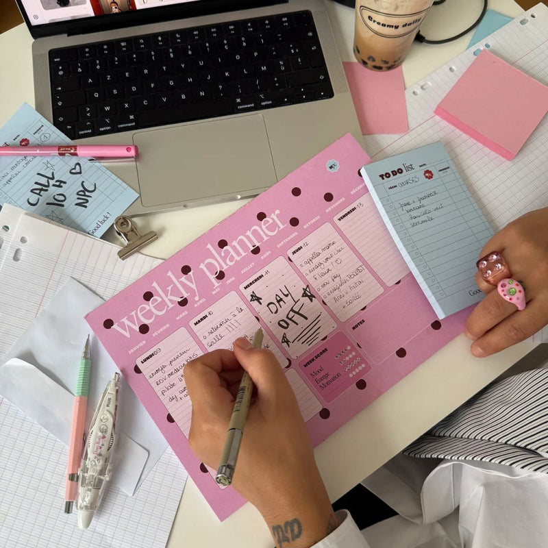 Planificateur de bureau No Procrastination Club - Tycia