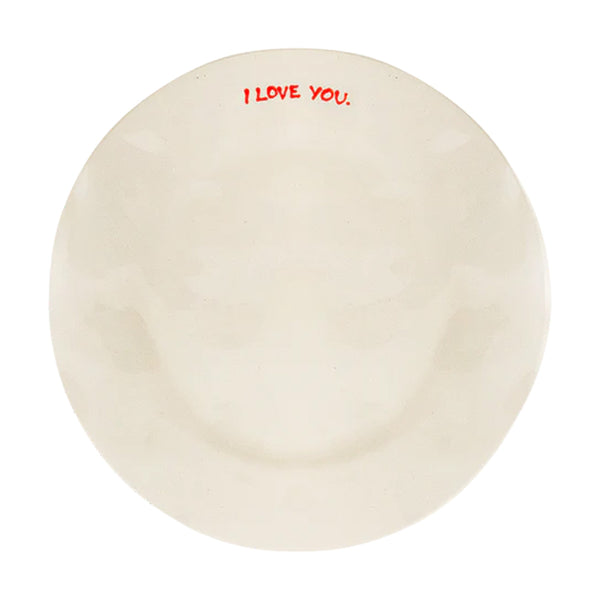 I Love You Breakfast Plate