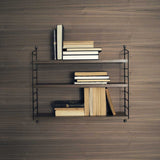 Etagère String Pocket - Noyer & Noir | Fleux | 3